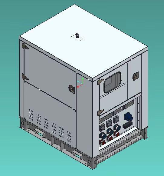 Pasar Sistem Penyimpanan Energi Baterai Seluler Untuk Sewa 60hz 70kw 140kwh
