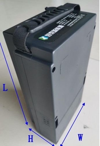 48V20Ah Quadratic Lithium-Ion Battery Pack Untuk E-Bike Constant Current Charge hingga 54.4V