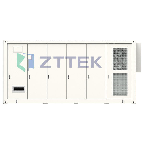 20Ft Energy Battery Storage System ZT-ESS-1720-51280 Baterai bank sisi DC