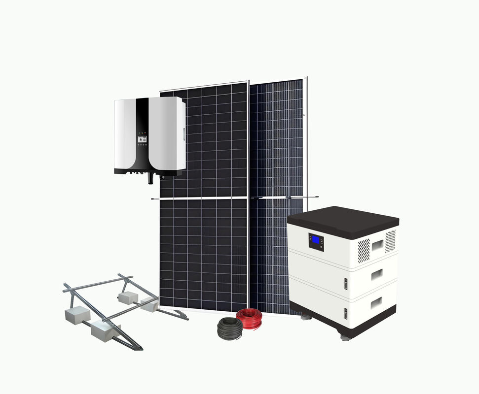 Efisien Off-Grid Microgrid Dengan LFP Storage 8kw 14kwh AC 1phase 220V Output